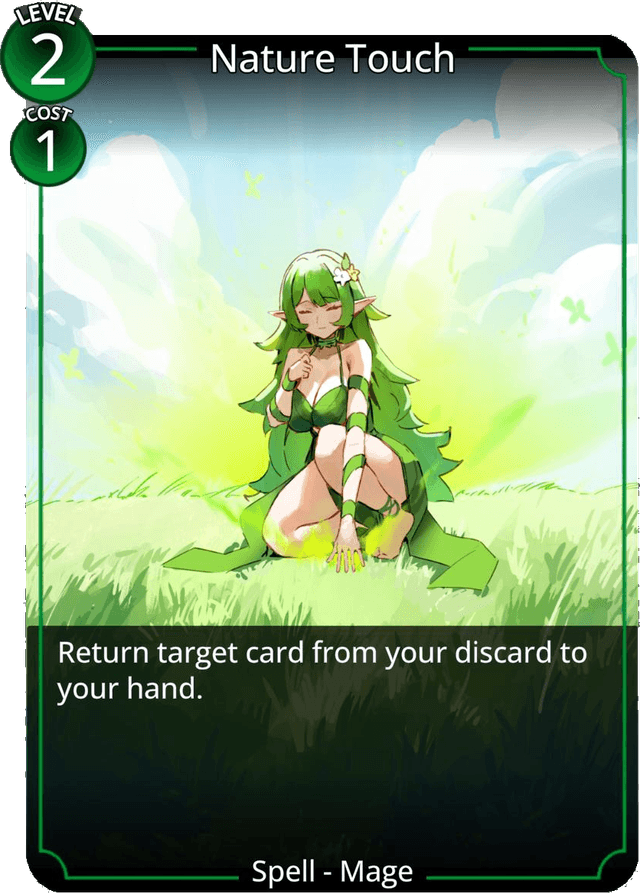 Spell card example